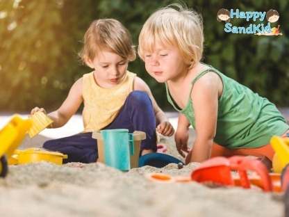 ช่วงเวลาแห่งความสุขในสนามทราย - ขายทรายเด็กเล่น - Happy Sandkid